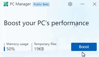 Microsoft PC Manager: Offizielles Bereinigungstool für Windows 10 & 11.