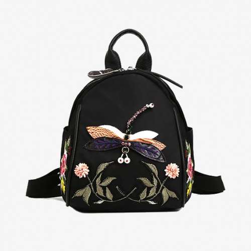 Brand Canvas Backpack