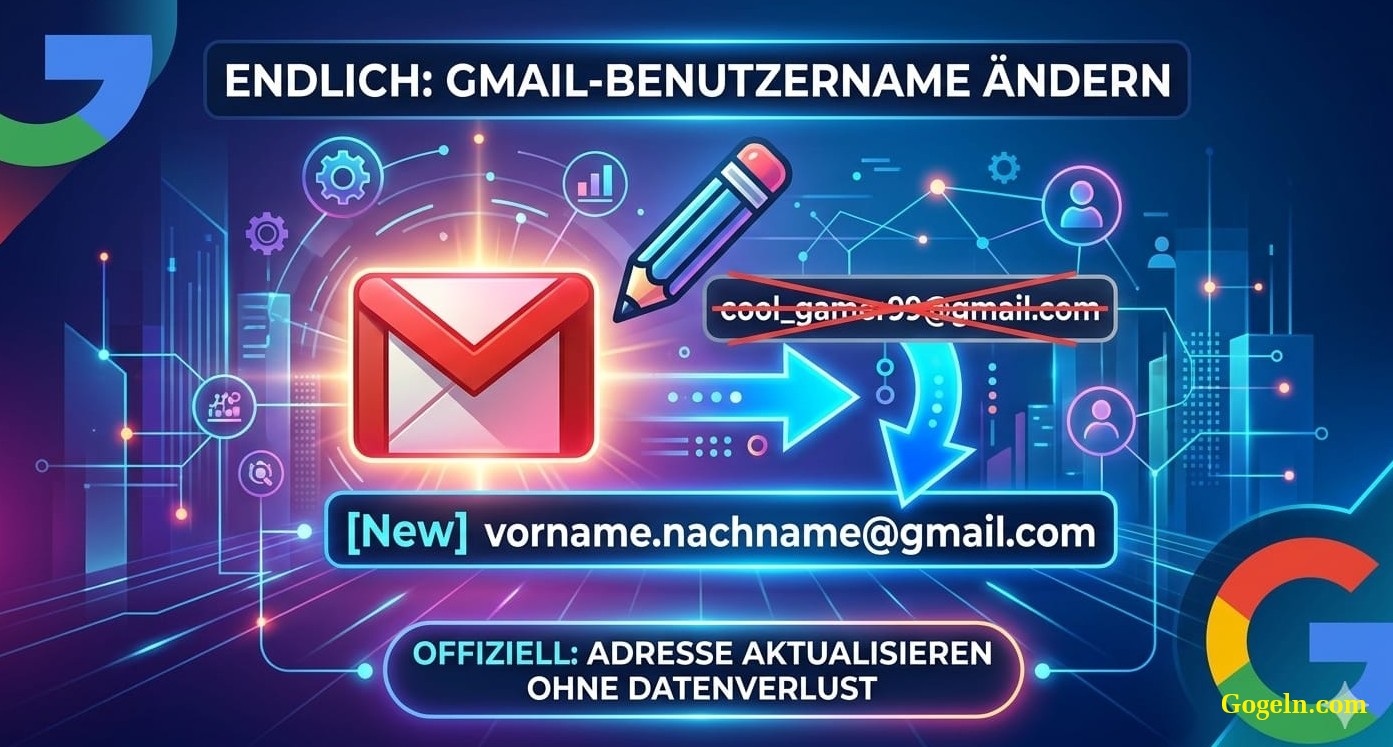 Gmail Benutzername ändern: So geht’s ohne Datenverlust!