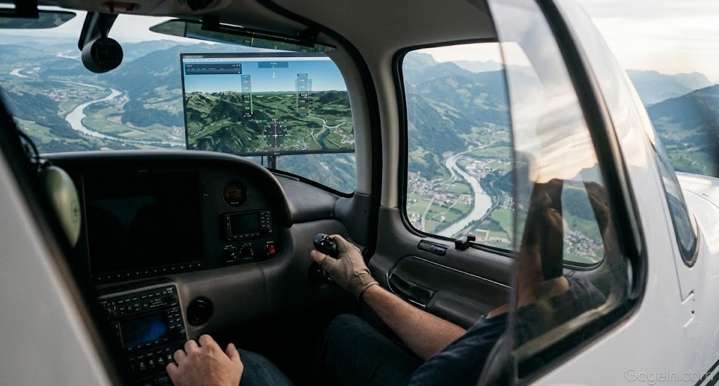 Google Earth Flugsimulator