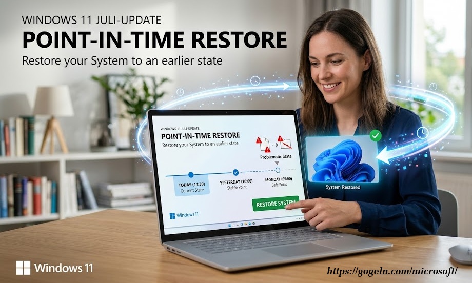 Windows 11 Juli-Update: Point-in-Time Restore